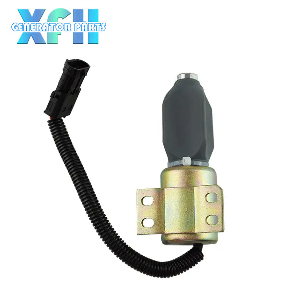 3357411 Excavator 12V Fuel Shutdown Engine Solenoid Valve 2TB130805 Fuel Shutdown 961000780034