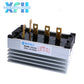 Three phase SQL60A 60amp generator rectifier Aluminum Heatsink 60A Diode Bridge Rectifier kit for generator Iron Pin power diode