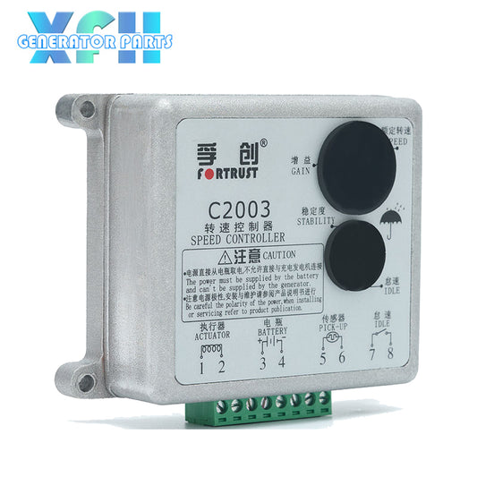 Original C2003 Governor Speed Controller For Diesel Generator DC Motor Intelligent Speed Control Panel Genset Parts