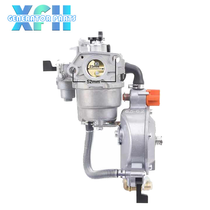 GX270 177F Gasoline Gas Engine LPG Carburetor Dual Fuel NG Conversion Kit For Water Pump Generator Accessories 3KW 9HP P21A-LPG