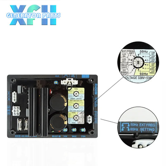 Generator AVR Circuit Diagram R450M Three Phase AVR R450M Brushless Diesel Generator Set Automatic Voltage Regulator R450M