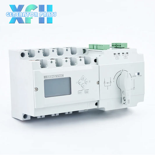 63A 80A 100A 125A 250A 630A 1000A SLS3-125B 4p Diesel Generator ATS Dual Power Three Phase Automatic Transfer Switch