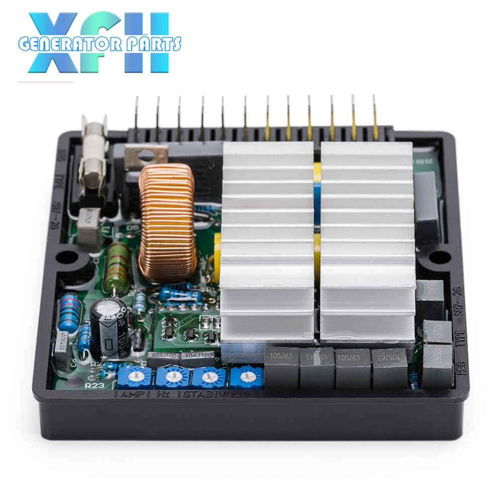 AVR SR7 Automatic Voltage Regulator for Generator Circuit Board 400v Stabilizer Diesel Alternator Part Supply - XFH generator parts
