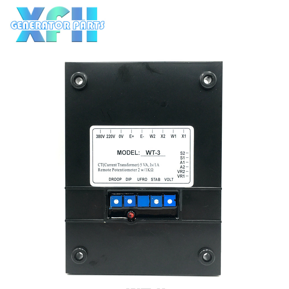 AVR WT-3 Automatic Voltage Regulator for Generator Genset Volt Regulation - XFH generator parts