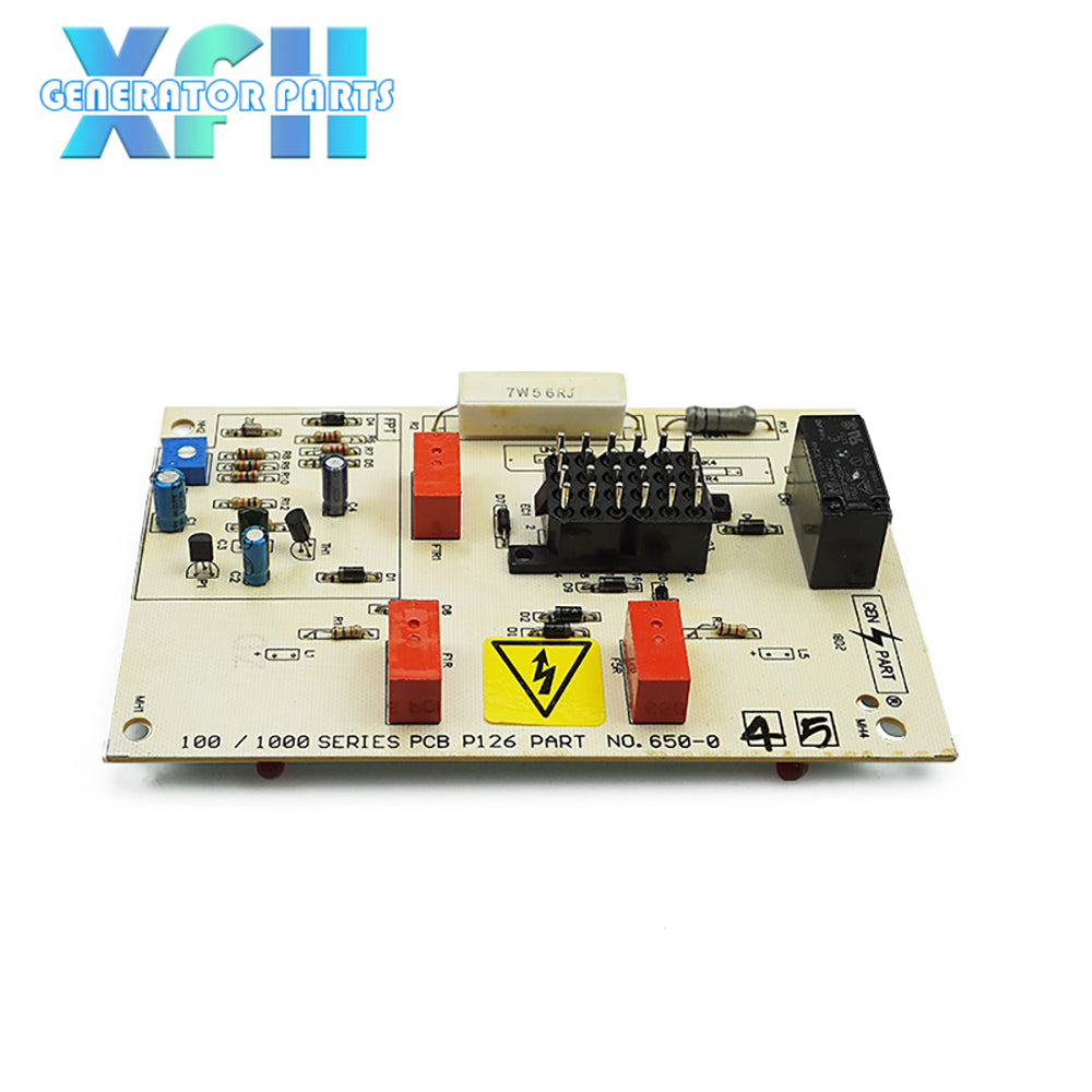 650-044 12V fg wilson pcb circuit board panel - XFH generator parts