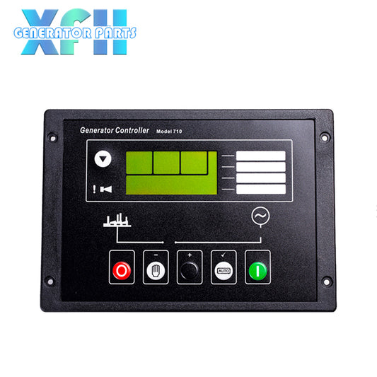 Replace DSE710 DSE720 Generator Controller Self-starting Control Module Diesel Generator Parts LCD Display Genset Monitors - XFH generator parts