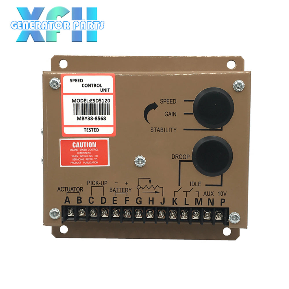 ESD5120 Engine Speed Control Governor Unit Controller Replace for Diesel Generator - XFH generator parts
