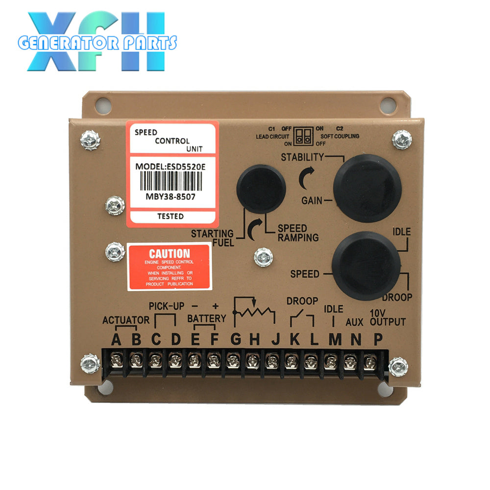 Electronic Speed Governor ESD5520 Diesel Generator Engine Speed Control Unit - XFH generator parts