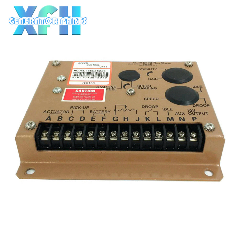 Generator Genset Electronic Speed Controller ESD5522E Control Unit Panel ESD5221 - XFH generator parts