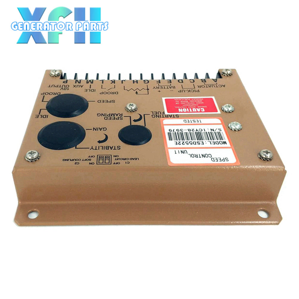 Generator Genset Electronic Speed Controller ESD5522E Control Unit Panel ESD5221 - XFH generator parts
