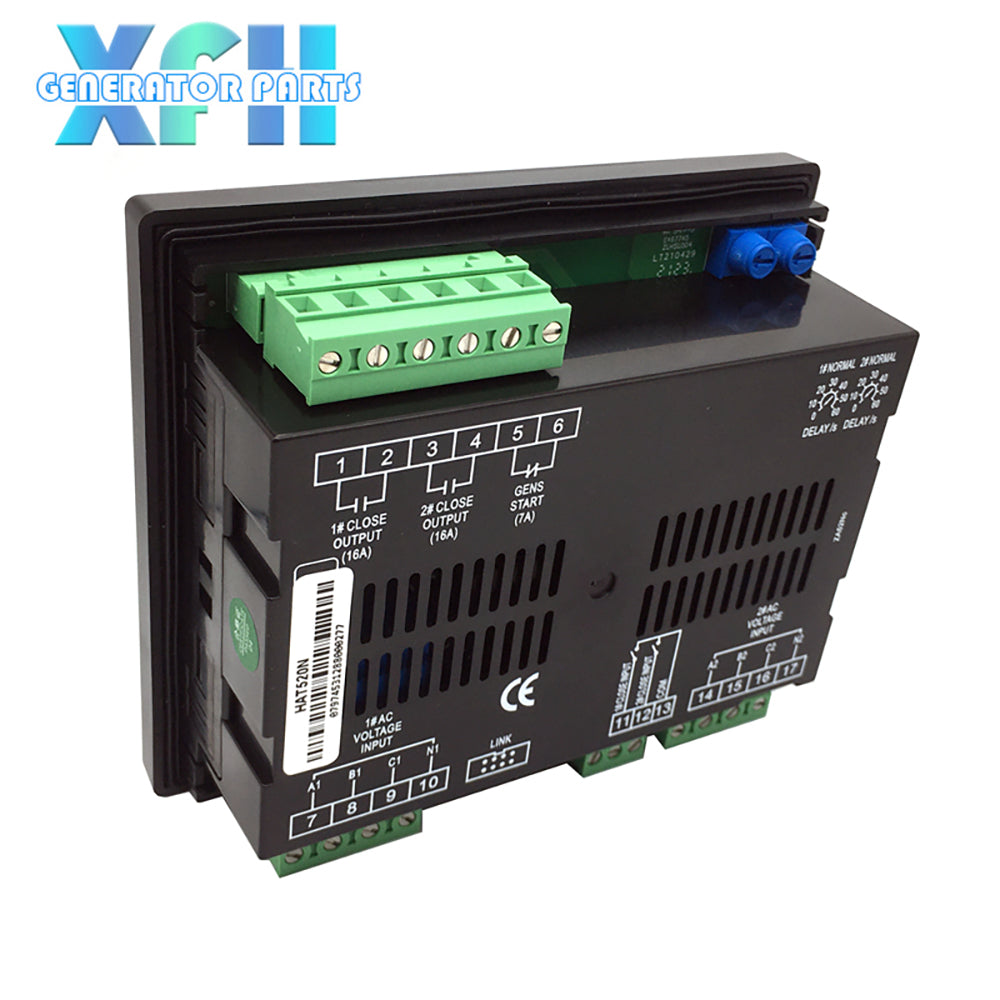 HAT520N HAT530N ATS Controller Automatic Transfer Switch Generator Set Dual Power Supply Automatic Switch Genset Part - XFH generator parts