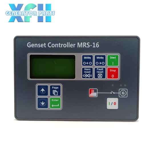 MRS16 MRS10 Generator Controller Genset Auto Start Control Module Compatible With Original - XFH generator parts